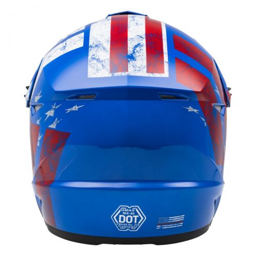 GMAX YOUTH MX-46Y PATRIOT HELMETS