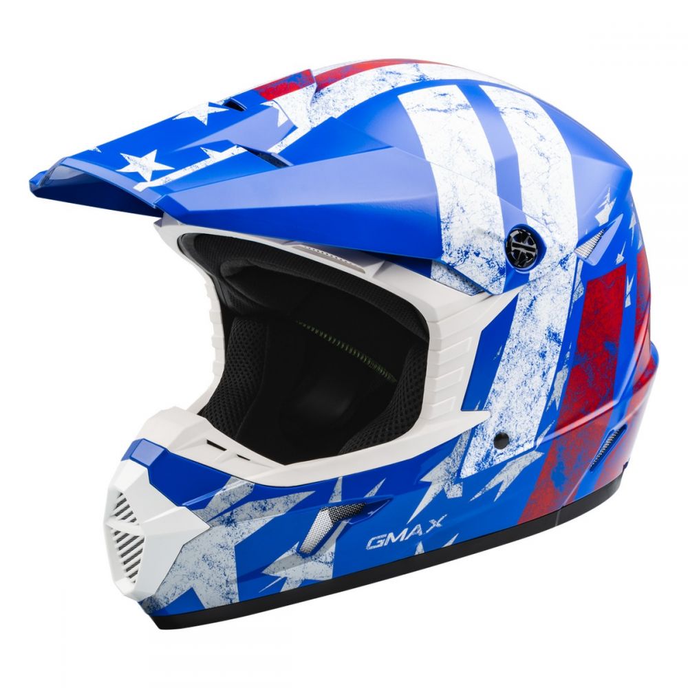 GMAX YOUTH MX-46Y PATRIOT HELMETS