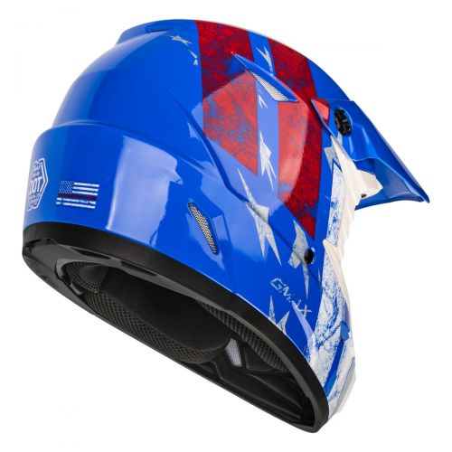 GMAX YOUTH MX-46Y PATRIOT HELMETS