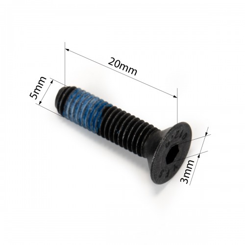 ELEVN DISC BRAKE ADAPTER BOLT M5x20x0.8