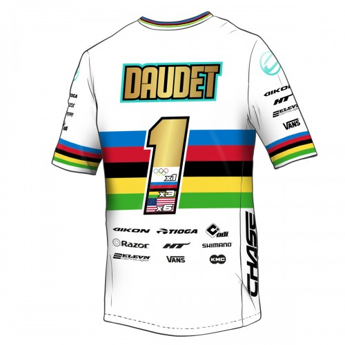 CHASE World Champion Short Sleeve ,,0,0JERSEY JORIS DAUDET REPLICA 2024