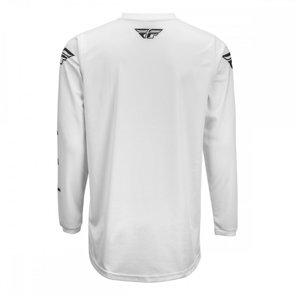 2021 Fly Racing Universal Jersey Black/White
